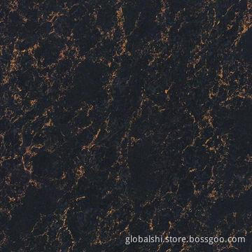 Double Loading Polished Tiles in Black, 9.5 to 10mm Thicknesses, Measures 800x800mm/600x600mm